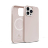 Etui Crong Color Cover Magnetic do iPhone 14 Pro MagSafe Piaskowy Róż