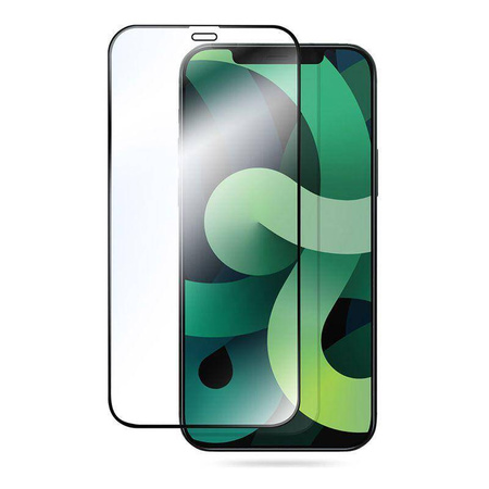 Szkło Hybrydowe do iPhone 12 Pro Max Crong 7D Nano Flexible Glass 9H Ochronne na Cały Ekran