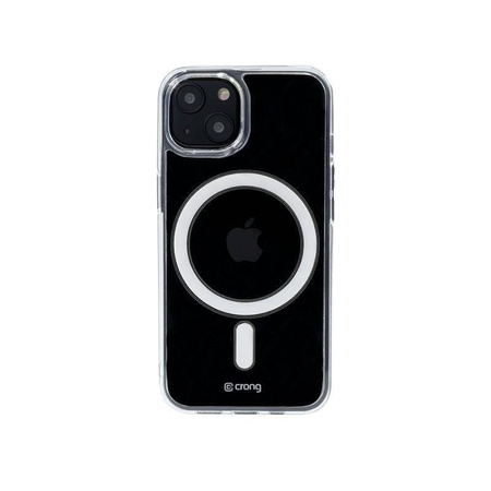 Funda Crong Clear MAG Cover - Funda MagSafe para iPhone 13 mini (Transparente)