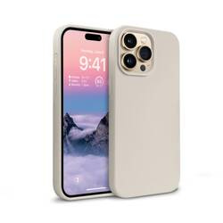 Crong Color Cover - Silicone Case for iPhone 14 Pro (stone beige)