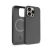 Etui Crong Color Cover Magnetic do iPhone 15 Pro MagSafe Silikon Tytanowe