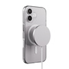 Crong Clear MAG Pro - Custodia MagSafe per iPhone 16 (trasparente)