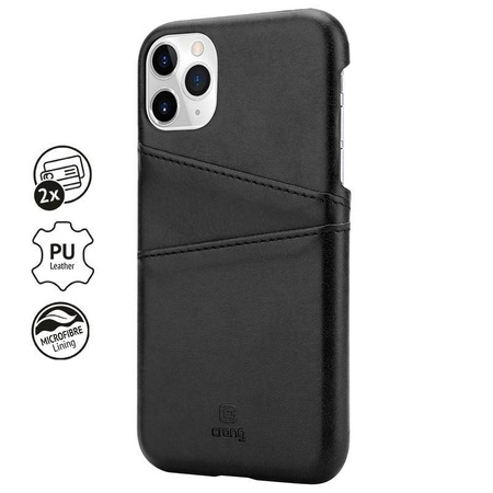 Crong Neat Cover - iPhone 11 Pro Case with Pockets (Black)