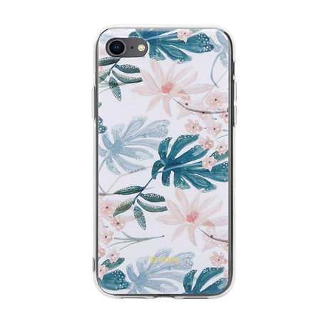 Crong Flower Case - pouzdro pro iPhone SE / 8 / 7 (vzor 01)