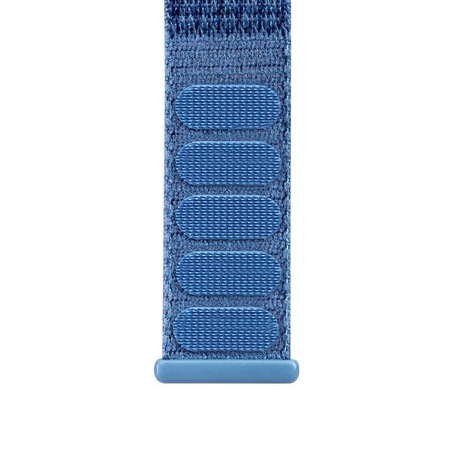 Correa deportiva Crong Nylon para Apple Watch de 38/40/41/42 mm (azul océano)