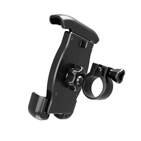 Crong Bikeclip Enduro - Fahrrad-Handyhalterung (Schwarz)