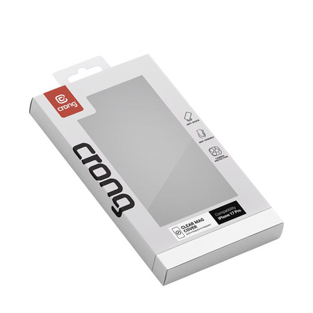 Etui Crong Clear MAG Cover do iPhone 17 Pro MagSafe Przezroczyste Plecki