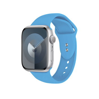 Crong Liquid - Armband für Apple Watch 42/44/45/49 mm (blau)