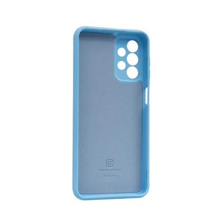 Etui Crong Color Cover do Galaxy A23 5G Silikonowe Niebieskie Plecki