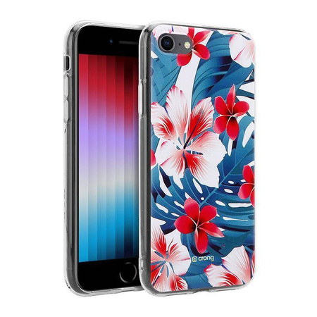 Crong Flower Case - pouzdro pro iPhone SE / 8 / 7 (vzor 03)