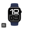 Crong Liquid – Strap for Apple Watch 44/45/46/49 mm (navy blue)