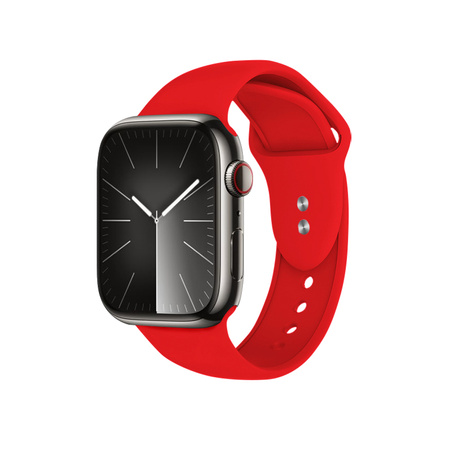 Crong Liquid - Armband für Apple Watch 38/40/41 mm (rot)