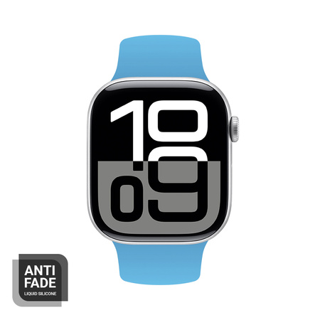 Crong Liquid – Correa para Apple Watch 38/40/41/42 mm (azul)