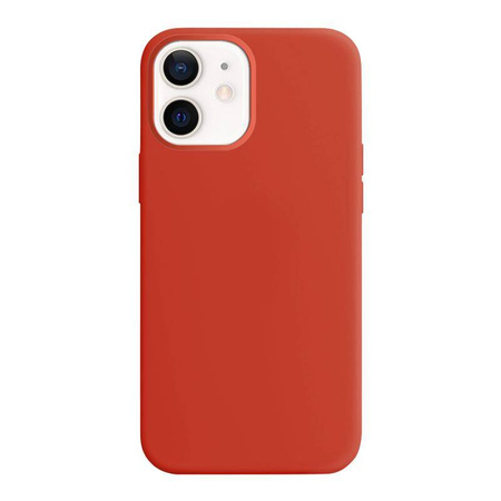 Crong Color Cover - pouzdro pro iPhone 12 Mini (červené)