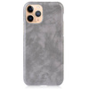 Etui Crong Essential Cover do iPhone 11 Pro Skórzane Szare Plecki