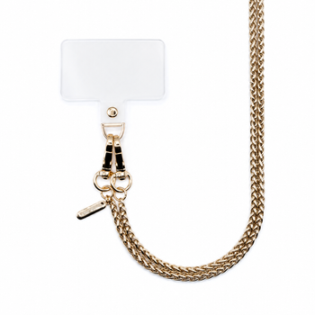 Crong Phone Crossbody - Handy-Lanyard (Goldenes Glied)