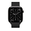 Curea Cron Milano Steel - din oțel inoxidabil pentru Apple Watch 44/45/46/49 mm (negru)