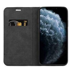 Crong Folio Case - iPhone 11 Pro Max Hülle mit magnetischer Klappe (schwarz)