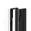 Etui Przezroczyste do Samsung Galaxy S22 Ultra Crong Hybrid Clear Cover Case z Czarną Ramką