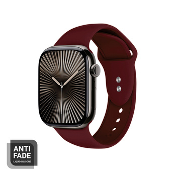 Maroon apple watch band best sale