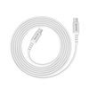 Crong Armor Link - 60W PD 3A USB-C to USB-C 25cm cable (white)