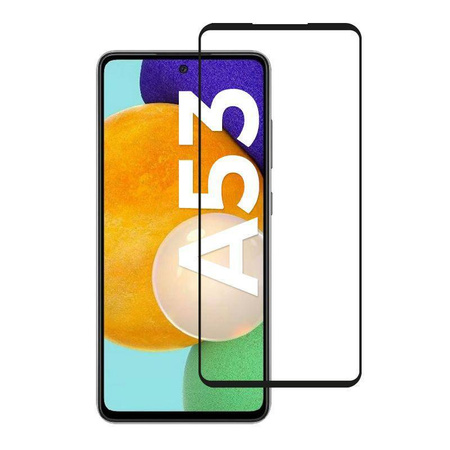 Crong 7D Nano Flexible Glass - Szkło hybrydowe 9H na cały ekran Samsung Galaxy A53