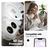 Etui Crong Hybrid MATTE™ Magnetic do iPhone 17e / 16e MagSafe Różowe Wytrzymałe