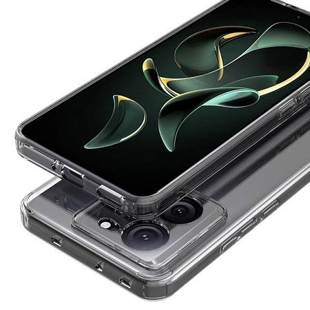 Etui Przezroczyste do Xiaomi 13T / 13T Pro Crong Crystal Shield Cover Ochronny Case Bezbarwny