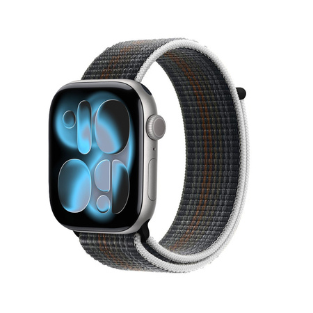 Crong Nylon - Sportarmband für Apple Watch 44/45/46/49 mm (Midnight Run)