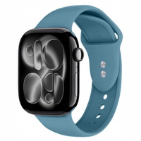 Crong Liquid - Correa para Apple Watch de 44/45/46/49 mm (azul marino)
