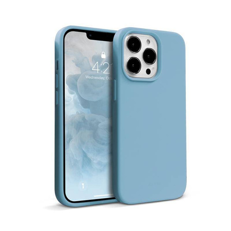 Crong Color Cover - Θήκη σιλικόνης για iPhone 13 Pro (μπλε)