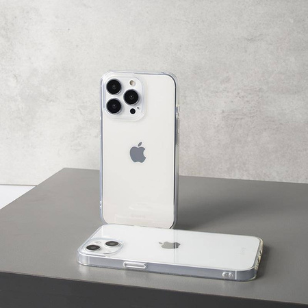 Etui Crong Crystal Slim Cover do iPhone 13 Pro Przezroczyste Plecki