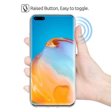 Crong Crystal Slim Hülle - Huawei P40 Gehäuse (Transparent)