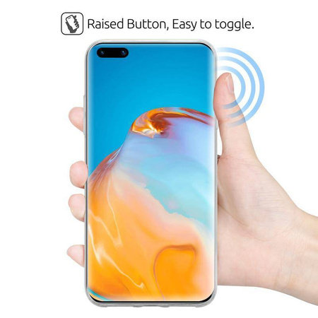 Etui Crong Crystal Slim Cover do Huawei P40 Pro Przezroczyste Plecki