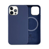 Crong Color Cover Magnetic - iPhone 12 / iPhone 12 Pro MagSafe Hülle (marineblau)