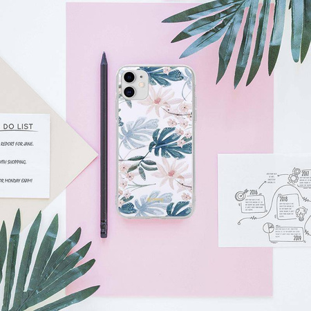 Crong Flower Case - pouzdro pro iPhone 11 (vzor 01)