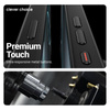 Crong Hybrid Frost MAG Cover - Etui MagSafe iPhone 17 (czarny)