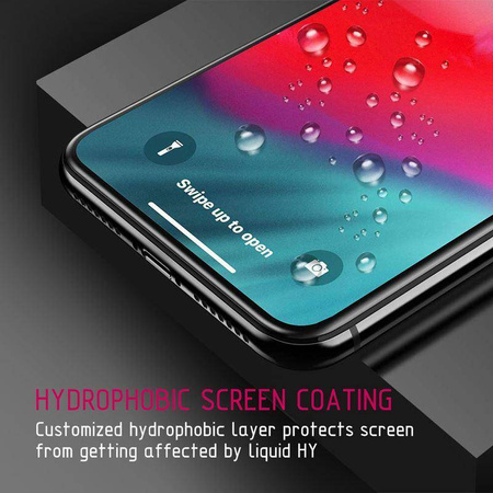 Crong Edge Glass 4D Full Glue - Celoplošné tvrzené sklo pro Huawei Mate 20