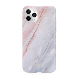 Crong Marble Case - pouzdro pro iPhone 11 Pro (růžové)