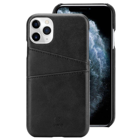 Crong Neat Cover - Θήκη iPhone 11 Pro με τσέπες (μαύρο)