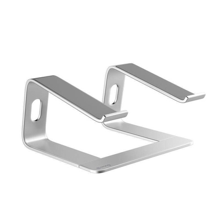 Crong AluBench – Aluminum Laptop Stand (Silver)