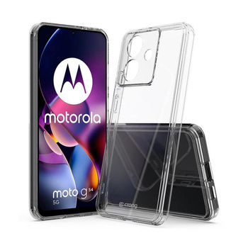 Crong Crystal Shield Abdeckung - Motorola Moto G54 Gehäuse (Transparent)