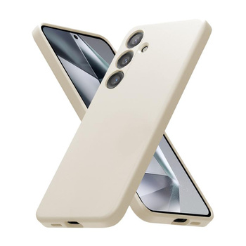 Crong Color Cover - Custodia per Samsung Galaxy S24+ (Beige)