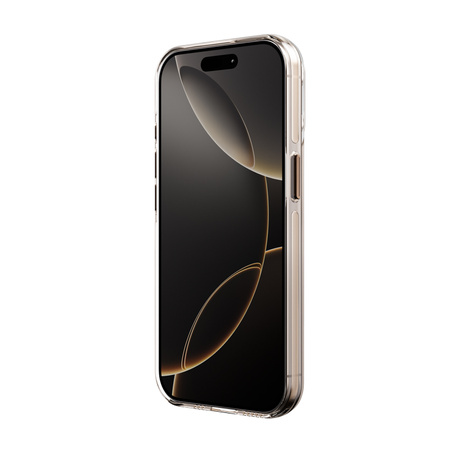 Crong Clear MAG Pro - kryt MagSafe pro iPhone 15 Pro (pouštní)