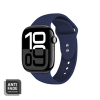 Crong Liquid - Cinturino per Apple Watch 44/45/46/49 mm (blu navy)
