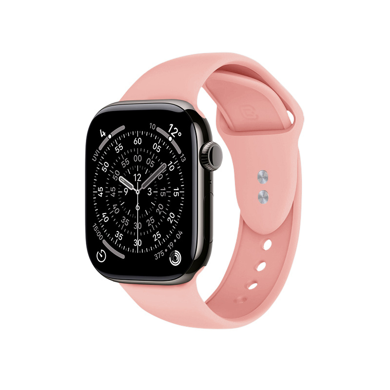 Łososiowy pasek CRONG Liquid do Apple Watch