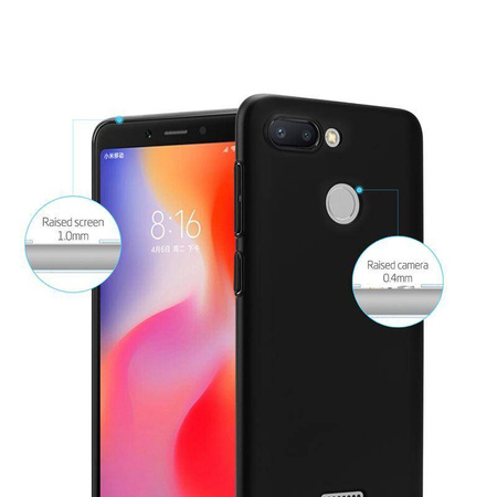 Crong Smooth Skin - Xiaomi Redmi 6 Case (black)