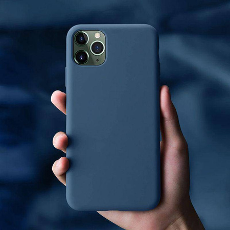 Crong Color Cover - pouzdro pro iPhone 11 Pro (námořnická modrá)