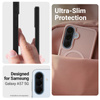 Etui Crong Hybrid MATTE™ Magnetic do Samsung Galaxy A57 MagSafe Różowe Wytrzymałe