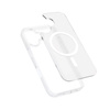 Crong Hybrid Matte Magnetic - MagSafe iPhone 17 Case (White)